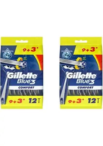 Gillette Blue3 Comfort Kullan At Tıraş Bıçağı: Ekonomik ve Konforlu Günlük Tıraş Çözümü