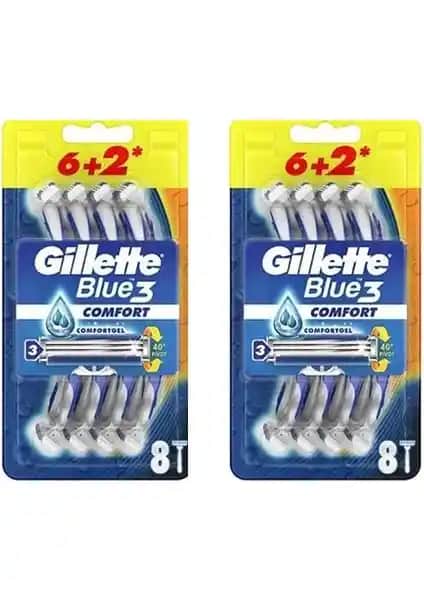 Gillette Blue3 Comfort Kullan At Tıraş Bıçağı: Günlük Bakım İçin Pratik ve Güvenilir Çözüm