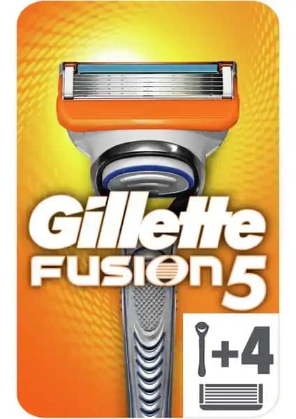 Gillette Fusion 5 Tıraş Makinesi ve Yedekli Bıçak Paketi ile Konforlu ve Etkili Tıraş Deneyimi