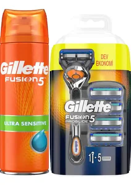 Gillette Fusion Proglide Fırsat Paketi: Yüksek Performanslı Erkek Bakım Seti