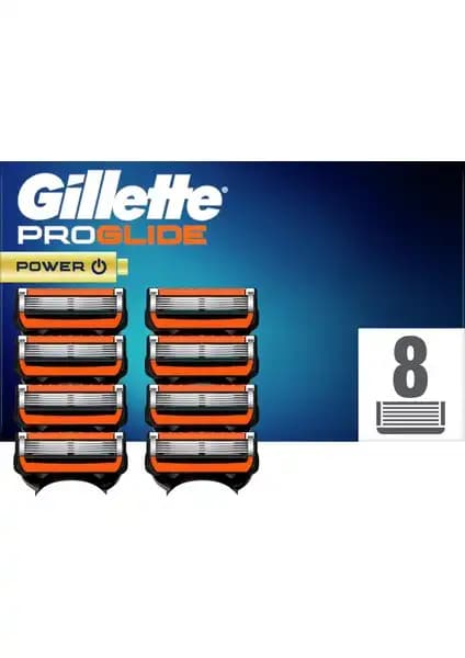Gillette Fusion ProGlide Power 8'li Yedek Tıraş Bıçağı Paketi Detaylı İnceleme