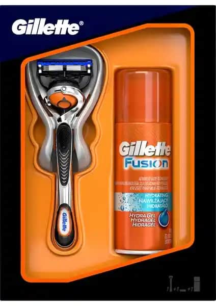 Gillette Fusion ProGlide Tıraş Makinesi ve 75 ml Tıraş Jeli ile Profesyonel Tıraş Deneyimi