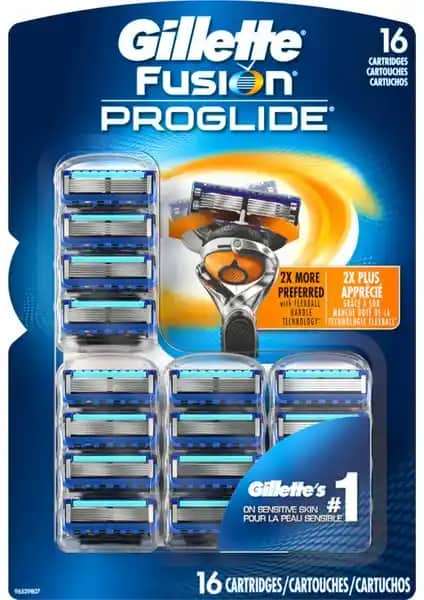 Gillette Fusion PROGLIDE Yedek Başlıklar: Hassas Ciltler İçin Etkili ve Dayanıklı Tıraş Çözümü