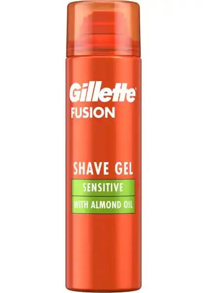Gillette Fusion Sens Gel Tıraş Jeli Erkekler İçin Hassas Ciltlere Uygun Konfor ve Güvenlik Sağlar