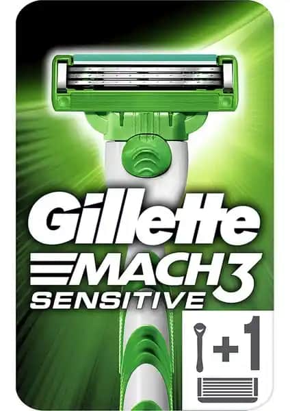 Gillette Mach3 Sensitive: Hassas Ciltler İçin Etkili ve Konforlu Tıraş Makinesi