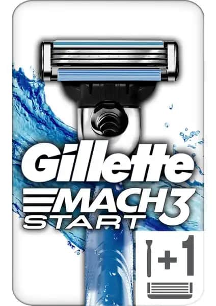 Gillette Mach3 Start 1up Tıraş Makinesi: Uzun Ömürlü ve Konforlu Tıraş Deneyimi