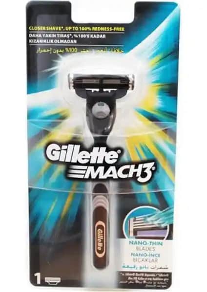 Gillette Mach3 Tıraş Makinesi: Hassas Ciltler İçin Etkili ve Dayanıklı Tasarım