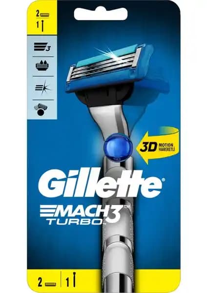 Gillette Mach3 Turbo Tıraş Makinesi: Yüksek Performans ve Konfor Sağlayan Güvenilir Seçenek