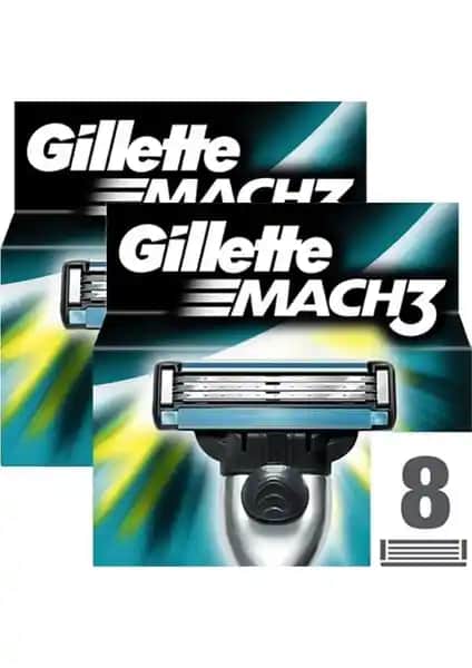 Gillette Mach3 Yedek Tıraş Bıçağı: Yüksek Performans ve Güvenilirlikli Kullanım
