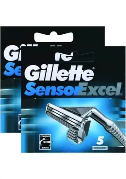 Gillette Sensor Excel 5'li Yedek Bıçaklar: Yüksek Performans ve Konfor Sunan Tıraş Çözümü