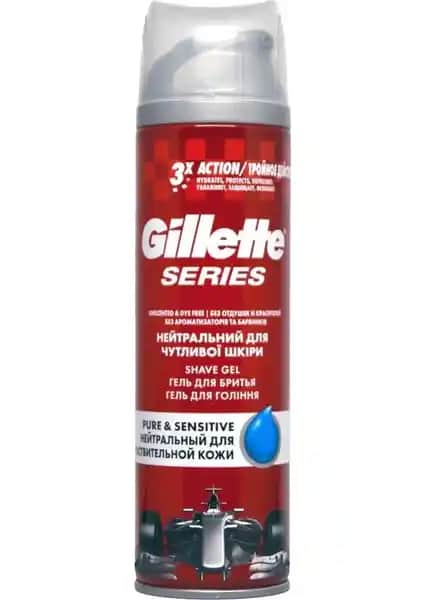 Gillette Series Pure & Sensitive Tıraş Jeli: Hassas Ciltler İçin Güvenilir ve Etkili Çözüm
