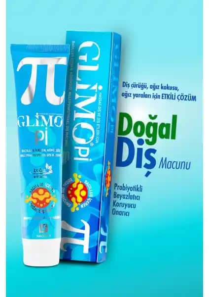 Glimo Pi Probiyotikli Doğal Diş Macunu: Sağlıklı ve Güvenli Ağız Bakımında Yenilikçi Tercih