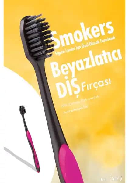 Glimo Smokers Beyazlatıcı Diş Fırçası ile Sağlıklı ve Parlak Gülüşler İçin En İyi Çözüm