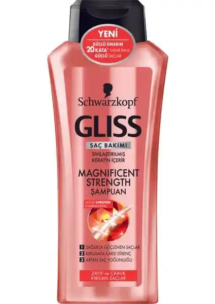 Gliss Magnificent Strength Şampuanı: Saçları Güçlendiren ve Koruyan Formül