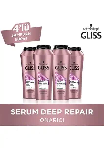 Gliss Serum Deep Repair Şampuan: Saçlara Güç ve Parlaklık Kazandıran Derinlemesine Bakım