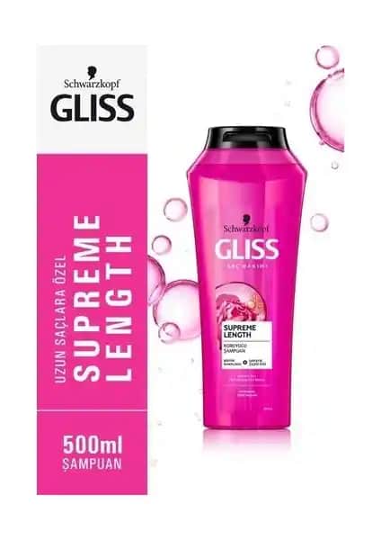 Gliss Supreme Length Koruyucu Şampuan ile Uzun ve Sağlıklı Saçlara Kavuşun
