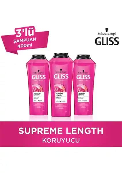 Gliss Supreme Length Şampuanı: Uzun ve Sağlıklı Saçlar İçin Güçlendirici Bakım Ürünü