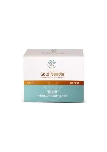 Gold Needle 0.25x0.25 mm Akupunktur Kuru İğne Seti Sağlık ve Güzellik Uygulamaları