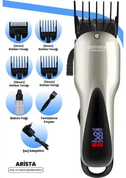Goldmaster GM-8134 Arista Saç ve Sakal Şekillendirme Makinesi Özellikleri ve Kullanım İpuçları