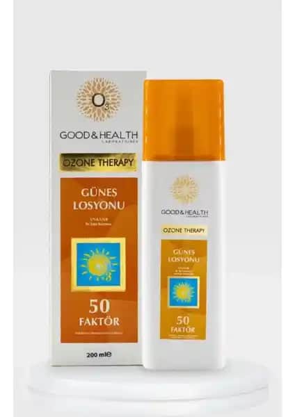 Good & Health Ozonlu Güneş Losyonu SPF 50: Yüksek Koruma ve Cilt Sağlığı İçin Güvenilir Seçenek