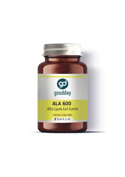 Goodday Ala 600 Alfa Lipoik Asit İçeren Antioksidan Takviye Ürünü Özellikleri ve Faydaları