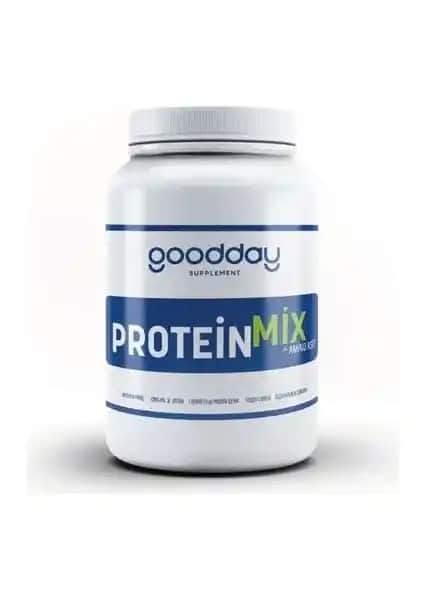 Goodday Protein Mix+ Amino Asit ile Kas Gelişimini Destekleyen Sporcu Takviyesi