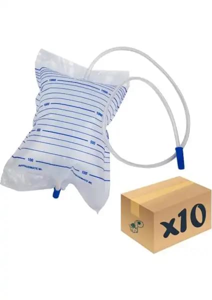 Günlük Kullanım İçin Güvenilir ve Pratik Türkiye Menşeli İdrar Torbası 10'lu Paket