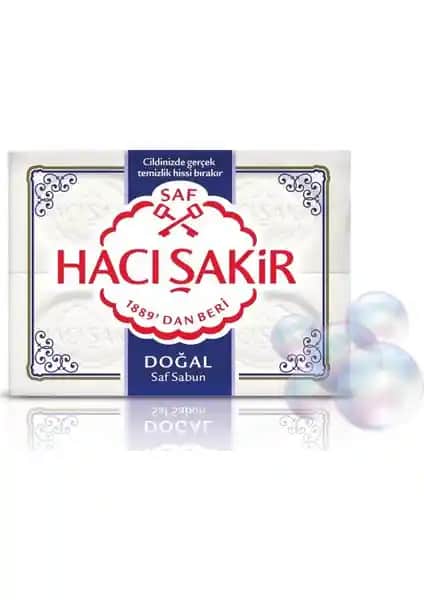 Hacı Şakir Doğal Kalıp Sabun 4X150 Gr Güvenilir ve Doğal Temizlik Ürünü