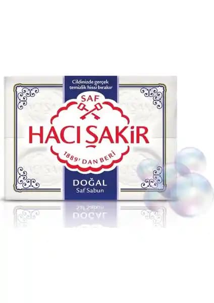 Hacı Şakir Doğal Kalıp Sabun 4X150 Gr Güvenilir ve Doğal Temizlik Ürünü