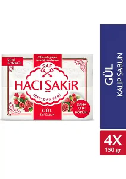 Hacı Şakir Gül Kalıp Sabun: Doğal ve Kaliteli Geleneksel Temizlik Ürünü