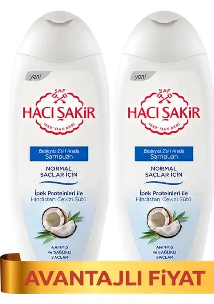 Hacı Şakir Kremli Hindistan Cevizi Şampuanı ile Doğal Saç Bakımında Yeni Dönem