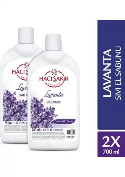Hacı Şakir Lavanta Dinlendirici Bakım Sıvı El Sabunu: Doğal ve Etkili Temizlik İçin Uygun Çözüm