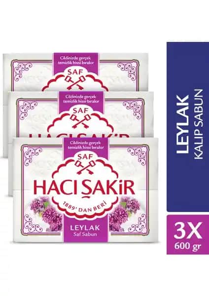 Hacı Şakir Leylak Saf Kalıp Sabun: Geleneksel ve Doğal Temizlik İçin Güvenilir Tercih