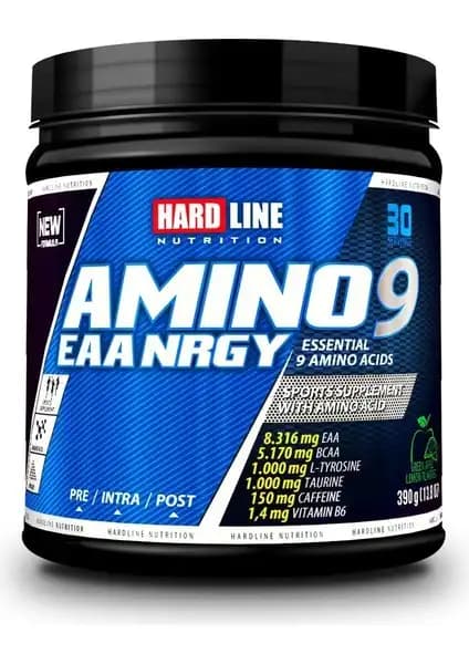 Hardline Amino 9000: Sporcular ve aktif yaşam tarzı için kas gelişimi ve enerji artırıcı takviye