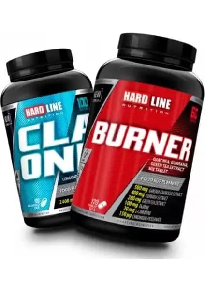 Hardline Form 2 Kombinasyonu Cla One ve Burner ile Yağ Yakımını Hızlandıran Spor Takviyesi