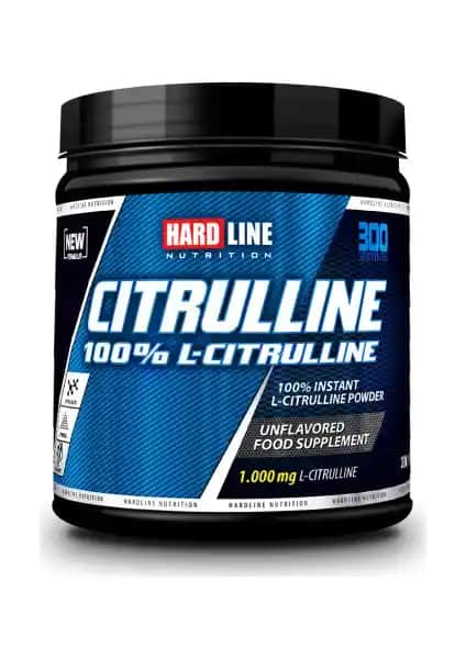 Hardline Nutrition Citrulline 300 Gr: Performans Artırıcı ve Toparlanmayı Destekleyen Amino Asit Takviyesi