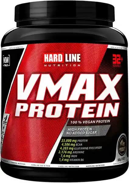 Hardline Nutrition Hardlıne Vmax Protein Çikolata 908g Vegan Glutensiz Sağlıklı Takviye