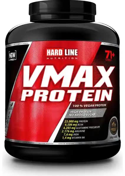 Hardline Vmax Protein 2000 Gr: Yüksek Protein İçeriğiyle Kas Gelişimini Destekleyen Takviye