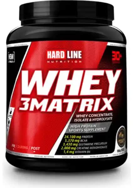 Hardline Whey 3 Matrix Çikolata: Yüksek Kaliteli Protein ve Lezzetli Aromasıyla Sporcular İçin Uygun