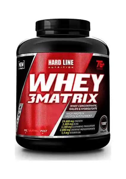 Hardline Whey 3 Matrix Protein Tozu: Kas Gelişimi ve Performans Artırıcı Takviye