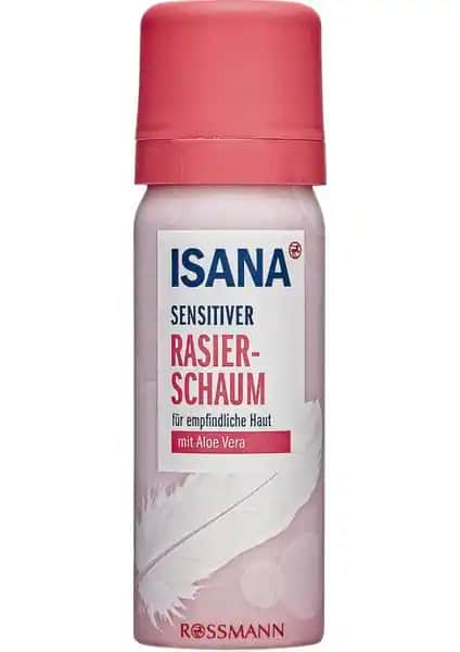 Hassas Ciltler İçin Isana Tıraş Köpüğü Aloa Vera Özlü Güvenli ve Ferahlatıcı Bakım Ürünü