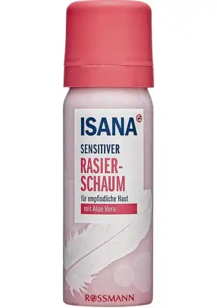 Hassas Ciltler İçin Isana Tıraş Köpüğü Aloa Vera Özlü Güvenli ve Ferahlatıcı Bakım Ürünü