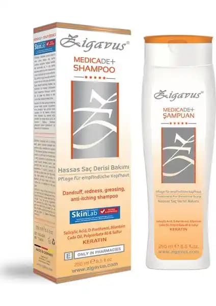Hassas Saç Derisi İçin Medicade+ Medical Şampuan Doğal ve Güvenilir Temizlik Sağlar