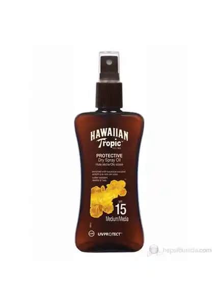 Hawaiian Tropic Yağ Spray SPF 15 ile Güvenli ve Doğal Bronzlaşma Deneyimi
