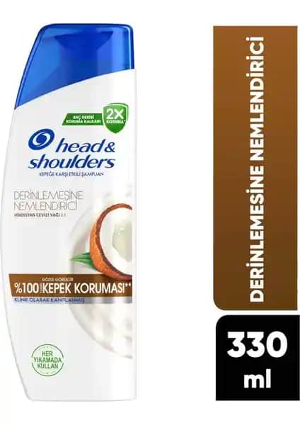 Head&Shoulders Derin Nemlendirici Kepek Şampuanı: Günlük Kullanım İçin Etkili Saç Bakım Ürünü