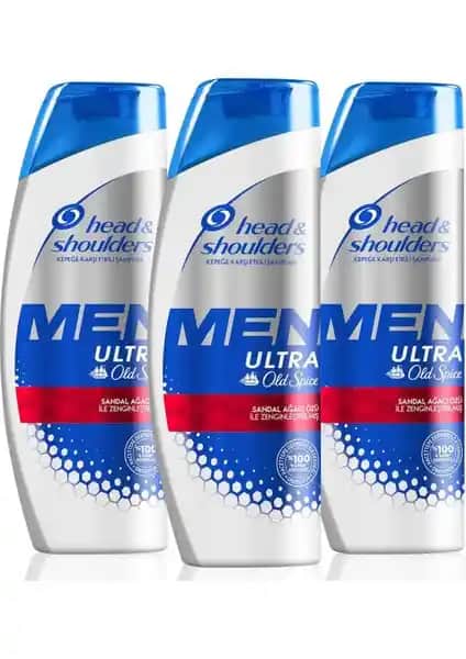 Head&Shoulders Erkekler İçin Kepeğe Karşı Ultra Old Spice Şampuanı 300 ml Sağlıklı Saçlar İçin