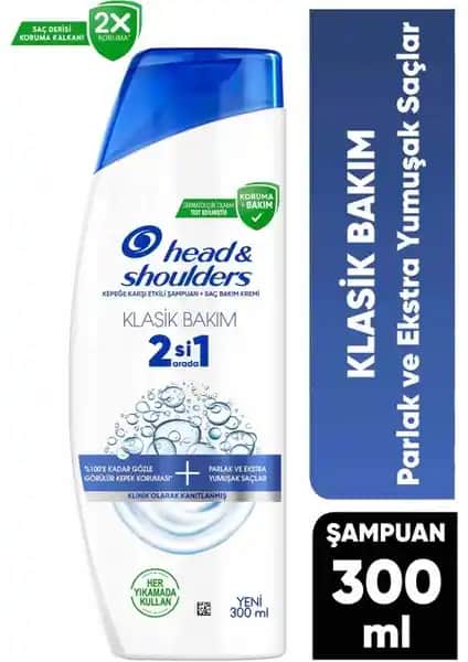 Head&Shoulders Klasik Bakım 2'si 1 Arada Şampuan İncelemesi Saç Sağlığı ve Kepek Sorunu Çözümünde
