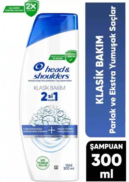Head&Shoulders Klasik Bakım 2'si 1 Arada Şampuan İncelemesi Saç Sağlığı ve Kepek Sorunu Çözümünde
