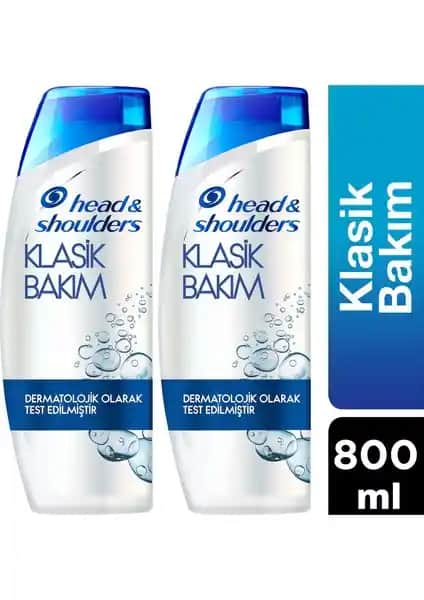 Head&Shoulders Klasik Bakım Şampuanı ile Saçlarınızda Temizlik ve Ferahlık Sağlayın