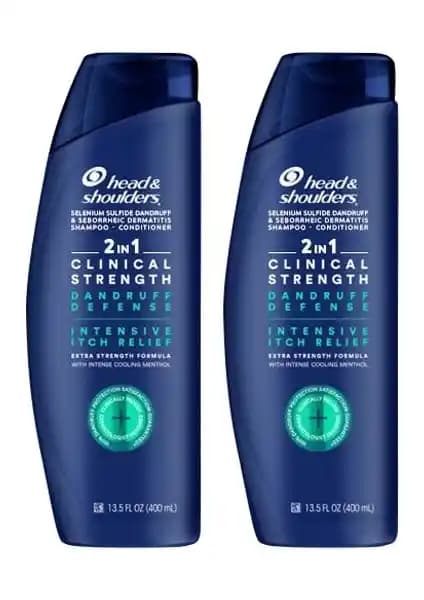 Head&Shoulders Klinik Kepek Şampuanı 800 ml çift paket, etkili saç derisi rahatlatıcı çözüm